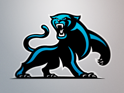 Carolina Panthers Full Body logo panther