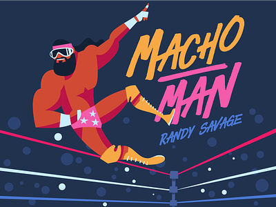 Macho Man Randy Savage hogan hulk macho man randy ravishing rick rude savage ultimate warrior wwf