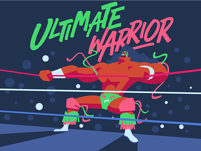Ultimate Warrior hogan hulk macho man randy ravishing rick rude savage ultimate warrior wwf