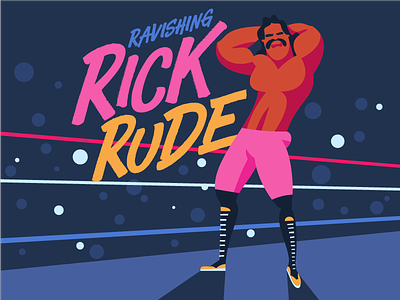 Ravishing Rick Rude hogan hulk macho man randy ravishing rick rude savage ultimate warrior wwf