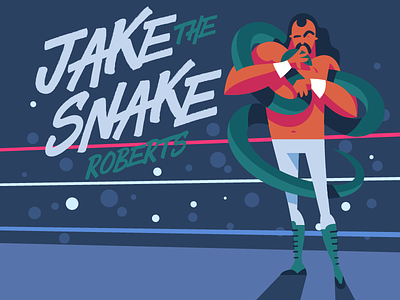 Jake The Snake Roberts hogan hulk jake macho man randy roberts savage snake ultimate warrior