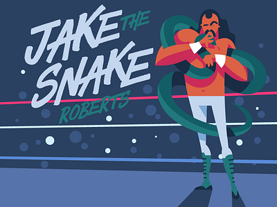 Jake The Snake Roberts hogan hulk jake macho man randy roberts savage snake ultimate warrior