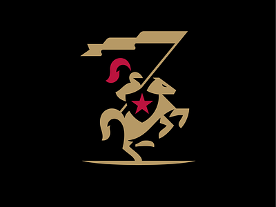 Knight Logo horse knight logo