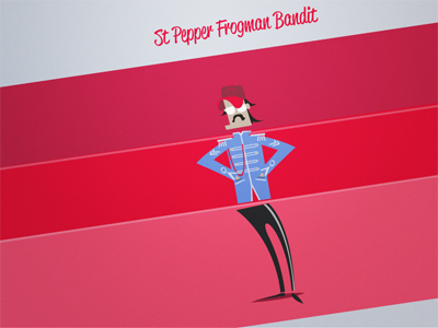 Hipsters - Sgt Pepper Frogman Bandit