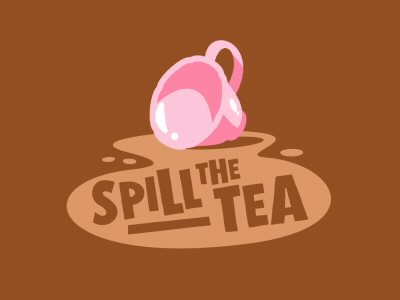 Spill The Tea! airtime animation app spill sticker tea