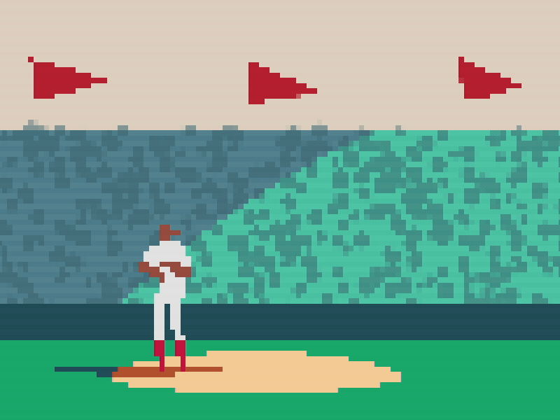 8-bit Baseball 8-bit baseball pitch
