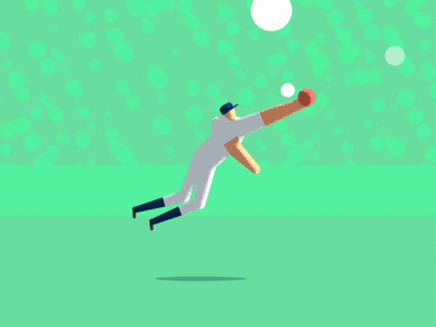 You're Out! animation baseball out
