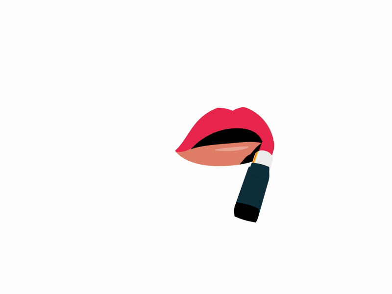 lipstick graphic design