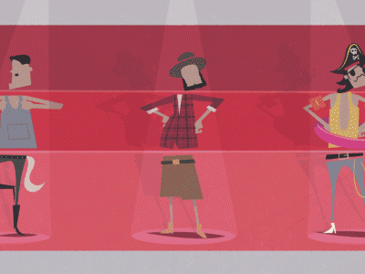 100 Frames - Hipsters 100 animated frames gif