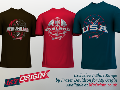 My Origin Designs america england my new zealand origin t shirt usa
