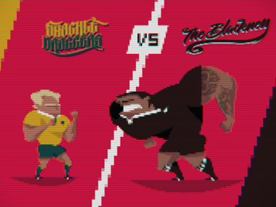 ARC 8-Bit - Bledisloe 8 bit alternative commentary game rugby video