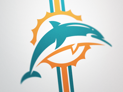 Miami Dolphins designs, themes, templates and downloadable graphic elements  on Dribbble