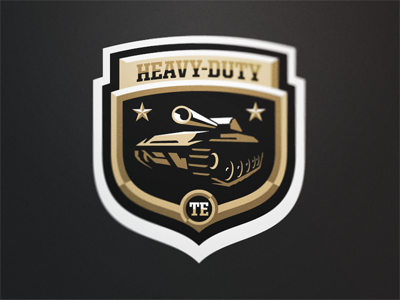 Heavy Duty football logo