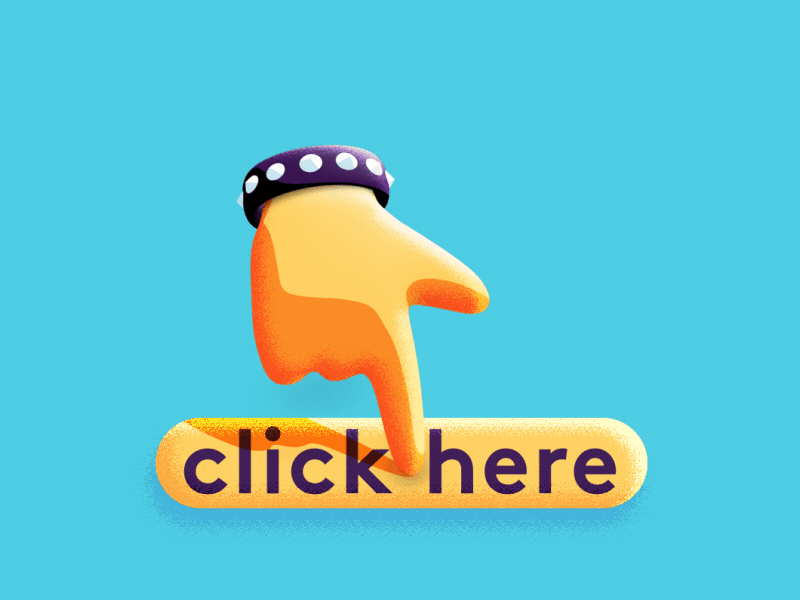 animated click here button