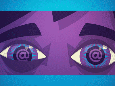 The Eyes animated eyes gif purple