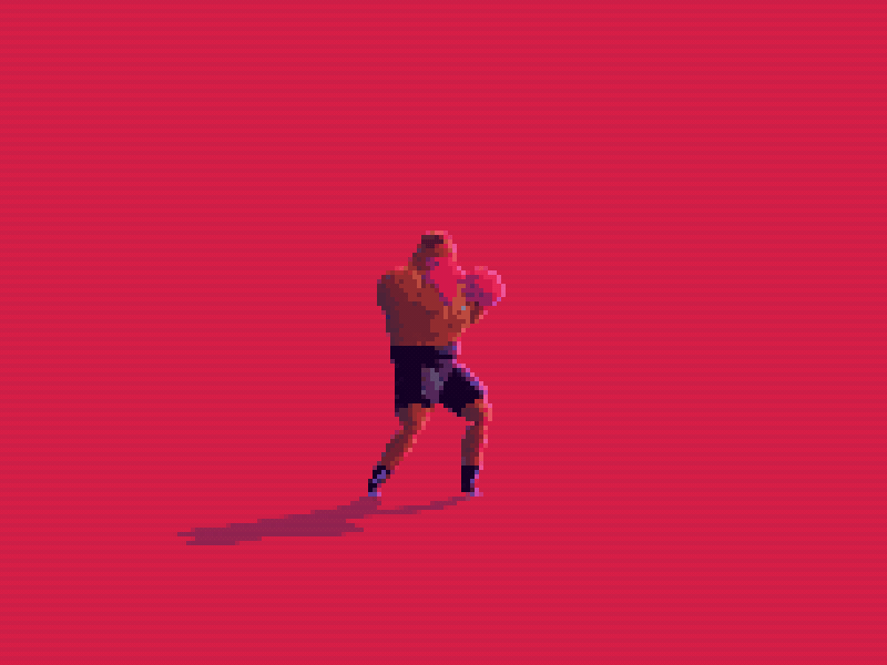 Boxer 8-Bit boxer 8-bit boxer 8-bit boxing fighter mike tyson