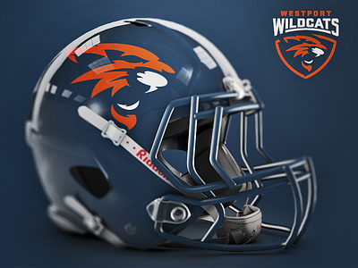 Westport Wildcats Helmet