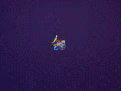 Particle People animated gif particle