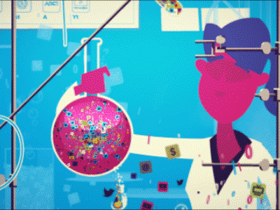 Chemistry Set animated gif particle