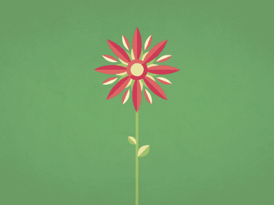 The Flower animated animation flower gif