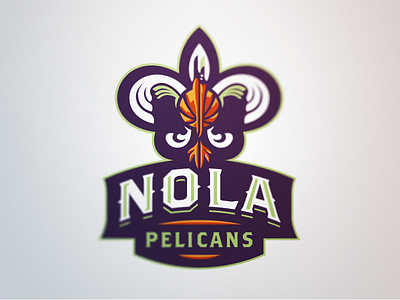 Pelicans 2 basketball logo nba new nola orleans pelicans sport