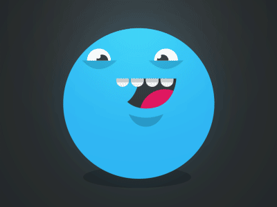 Bipolar Ball animated ball gif monster