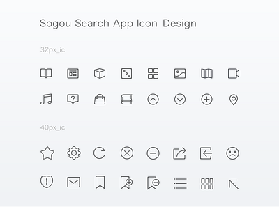 Sogou Search App Icon Design