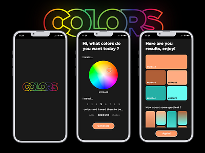 Colors - the color palette generator app