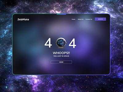 404 Page :: Daily UI 008