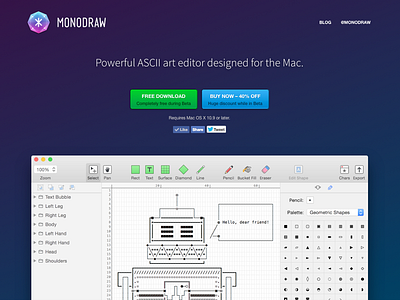 Monodraw Homepage