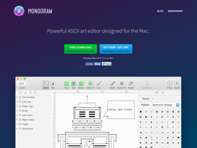 monodraw flowchart