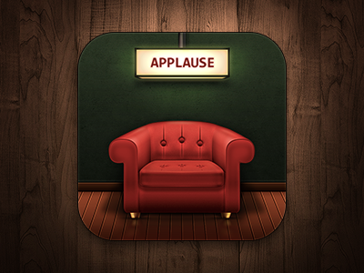 Applause applause design icon iphone retina sofa