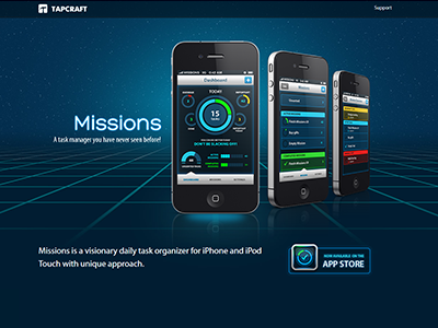 Missions available design iphone missions missionsapp tasks website