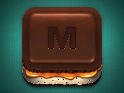 Mmm...Another Chocolate! chocolate design icon iphone retina