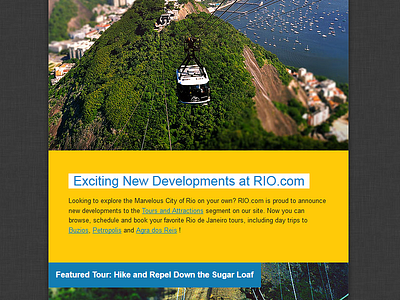 Newsletter design newsletter rio