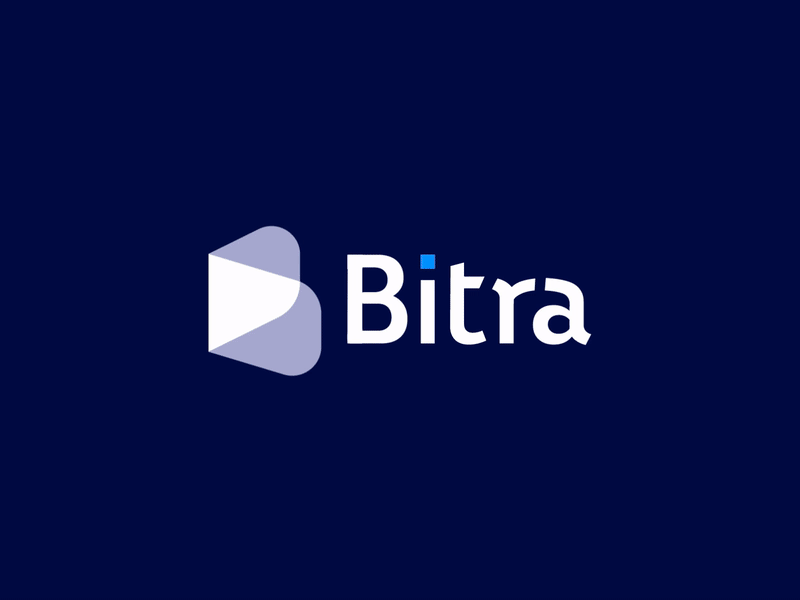 Bitra Logo Animation 2danimation animation brand brand design brand identity branding identity intro logo logo animation logo design logoanimated logodesign logomotion minimal