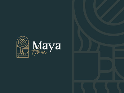 Maya Home brand brand design brand identity branding identity logo logo design minimal minimalism visual identity