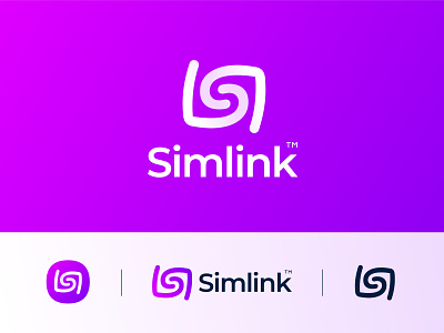 Simlink™ logo design brand brand design branding creative creativity graphic design icon identity letter design link link logo logo logo design logotype minimal pictogram s logo visual identity