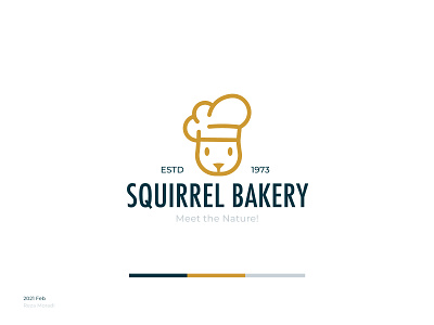 Bakery Branding bakery bakery logo brand brand design branding identity logo logo design minimal old logo squirrel squirrel logo vintage logo