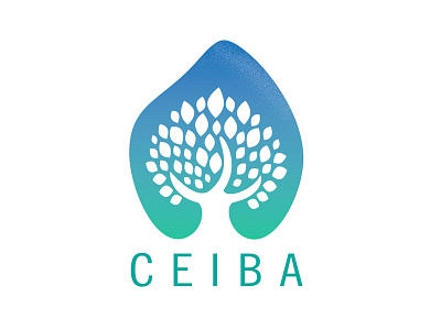 Ceiba Logo брендинг вектор дизайн икона иллюстрация книгопечатание лого