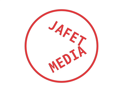 Jafet Media Logo Animation after effects agency animation branding design film graphics identity illustration logo motion photography simple typography vector