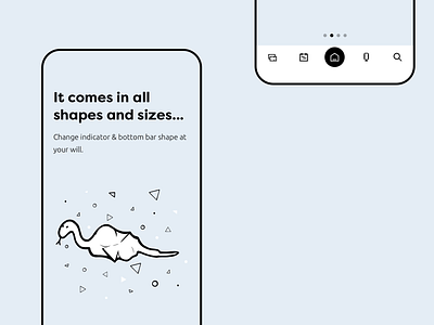 Snakebar - Open Source Bottom Navigation for Flutter app bottom bar bottom nav bottom navigation flutter free freebie github mobile mobile app mobile ui nav navigation open source snake ui uidesign user experience user interface ux