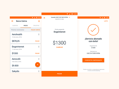 1, 2, done! android app banking boom ios material material design payment ui ux