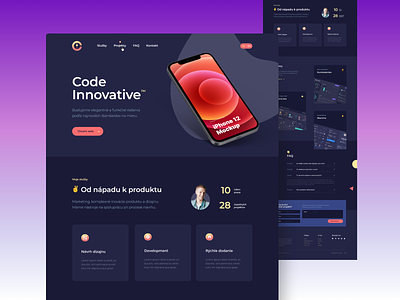 Landing Page for Coders