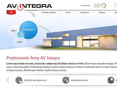 Homepage Design corporate homepage web website