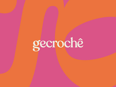 gecroche logo 2021 brand design brand identity branding color palette font graphic design logo logotype type typography