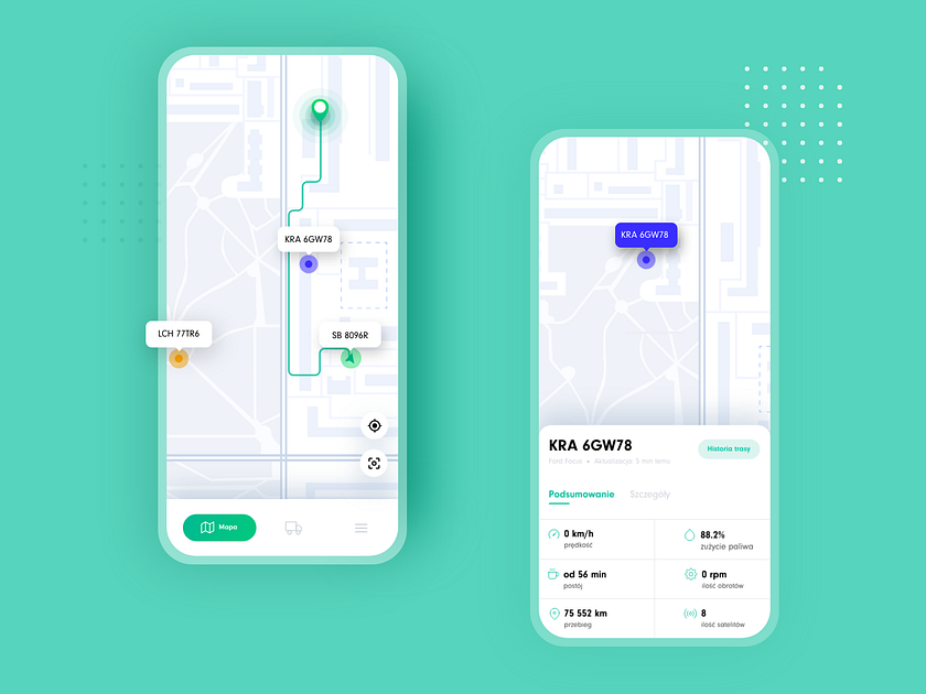 Navifleet - fleet management app redesign by Katarzyna Smoleń-Drzazga ...