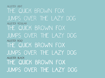 The Quick Brown Fox... font font face hand drawn lettering type typeface typography uppercase