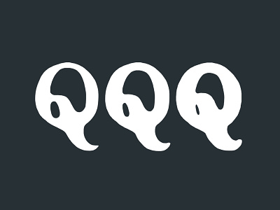 'Q' Alternatives font font design font face letter q type typeface typography