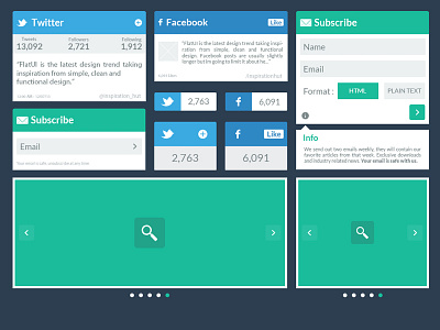 More Progression on the Flat UI Kit